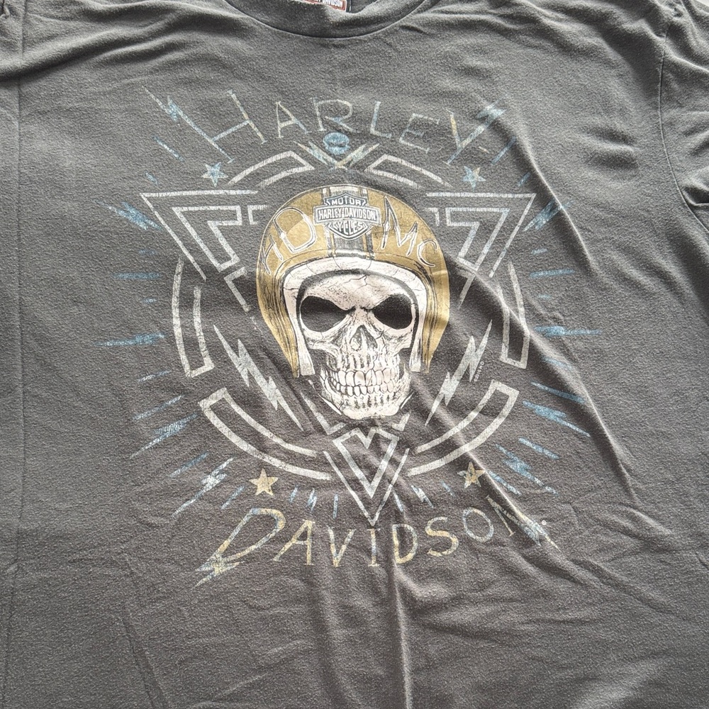 Harley-Davidson Men’s grey 2 pack Graphic T-Shirt - Picture 5 of 7